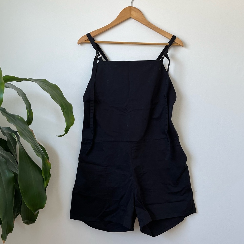 EUC Baserange Canvas Short Strap Overalls